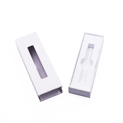 Custom Child-Resistant Carts Packaging Boxes for Smoking Cart Style with Plastic Window Embossed Matt Laminated Customizable