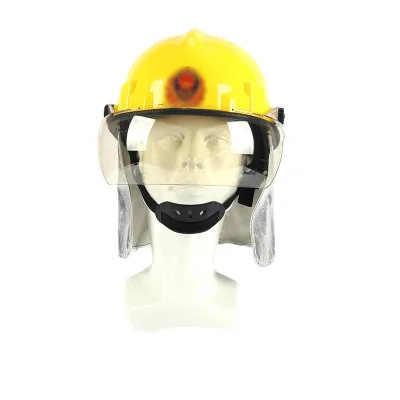Breathable Impact-Resistant Standardized Firefighter Forest Fire-Fighting Flame-Retardant Safety Helmet