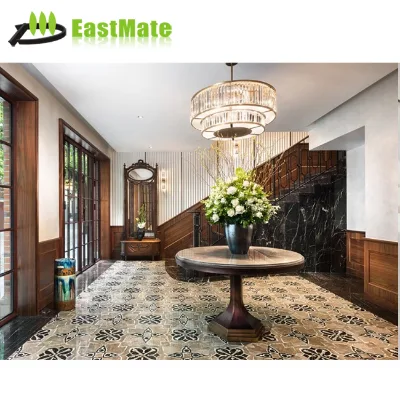 Shunde Furniture Manufacturer's Modern Hotel Decor Lobby Table Wood Flower Desk for Bedroom Living Room Dining Villa Kitchen Use