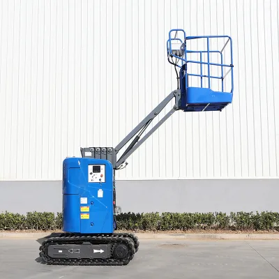 Free Shipping Mini Home Farm Electric Lift Platform Factory Warehouses Lifting Platform Wheel Hydraulic Lift Platform Electric