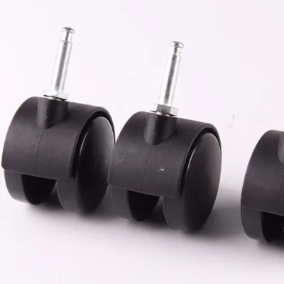 Xingshengfa Factory Furniture Small PVC Pipe Office Chair Caster Wheels