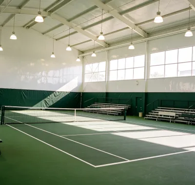 Oulin Eco Friendly Non Toxic PVC Sports Flooring Durable 5 Years Lifetime Professional Grade Indoor Tennis Court