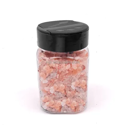 Dual Flap Lid Plastic Salt and Pepper Seasoning Bottle Storage Jars Herb & Spice Tools