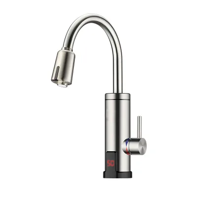 Automatic Mixer Taps Instant Kitchen Heating Faucet Touch Sensor Tap Hot and Cold Sink Electric Water Heaters Faucet