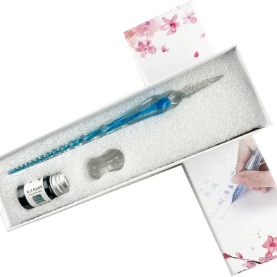 Wholesale Handmade Glass Dip Pen Glass Pen