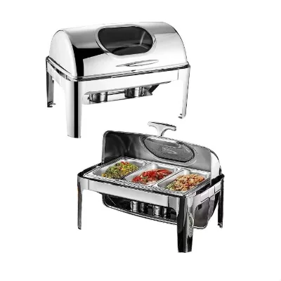 SUNMAX Professional Buffet Stove with Window-Ideal for Hotels Catering & Restaurants High-Quality