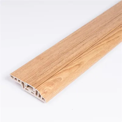 Self Adhesive Plastic Baseboard Waterproof PVC Skirting Board Peel and Stick Vinyl Wall Baseboard for Home Decoration