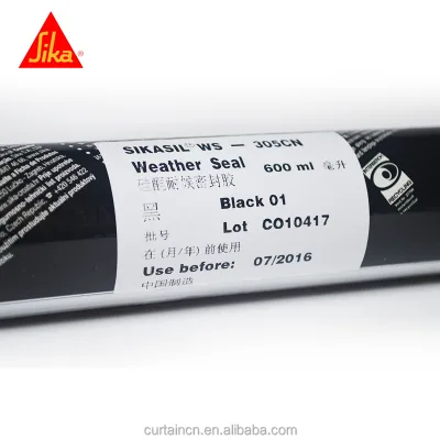 SIWAY SikaWS-305 S SikaFlex Quick Drying Silicone Sealant for Woodworking Transportation Packing-Designed for Sealing Repair