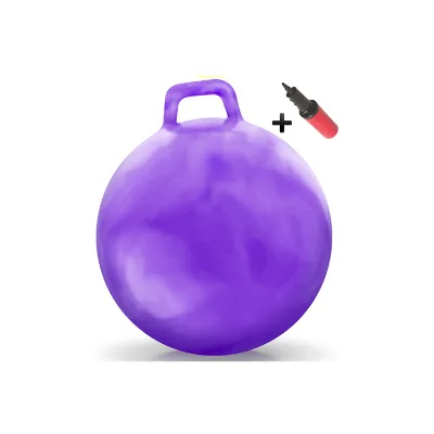 Hot Sale Inflatable Toy Bouncing Fitness Gym Jump Hopper Ball With Handle for Kids