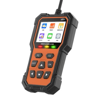 Car Diagnostic Tool OBD2 Scanner V521 ELM327 Fault Code Reader Engine Check OBD Scanner Plastic Cable Auto Diagnostic Upgrade