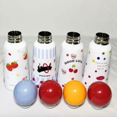 Classic Cartoon Cat Planet 316 Stainless Steel Vacuum Insulated Thermos 350ml Eco-Friendly BPA Free Cute Kids Tumbler Trendy