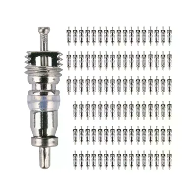 100pcs Schrader Valve Core Auto A/C Air Conditioning / Bike Bicycle Tire / HVAC Replacement Auto Parts A/C Accessories Made