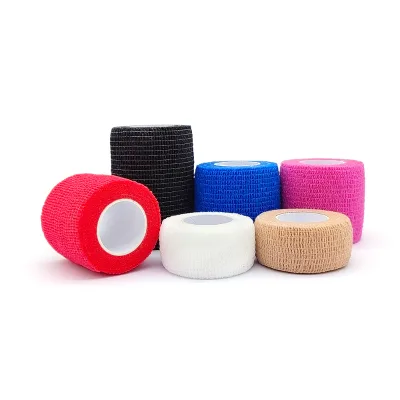 Cohesive Elastic Self-Adhesive Dressing Breathable Non Woven Bandage Tape