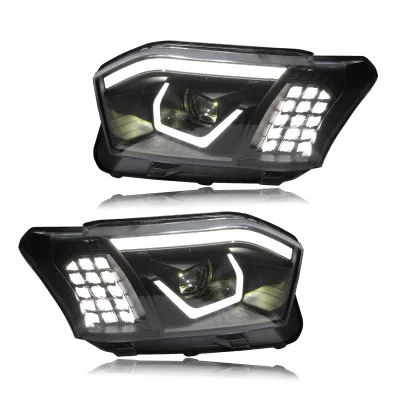LED Headlight Plug and Play 12V Clear Beam Long Lifespan Energy Efficient All Weather Retrofit Upgrade Front Light 8000Lm 6000K