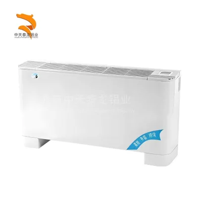 Vertical Exposed-Mounted Fan Coil Unit for HVAC Systems Central Conditioning Water-Cooled/Heated 220V Temperature Control 10-30C
