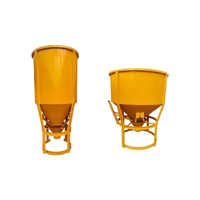 High Quality Round Bucket Inclined Bucket Concrete Cement Hopper Using in Large Scale Construction