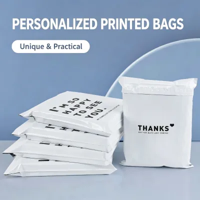 Custom Thickened Express Packaging Bags for Clothing Accessories with Custom Printed LOGO, Patterns and Specifications.