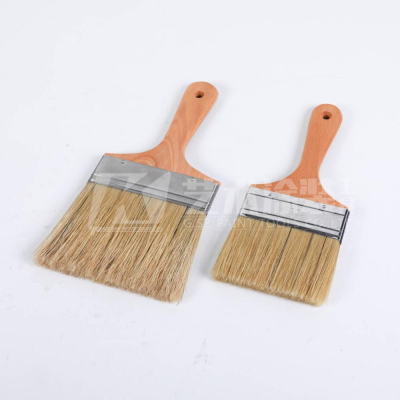 Factory Bristle Paint Brush Natural Bristle Paint Brush Wood Handle Bristles Paint Brushes