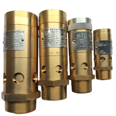 Air Compressor Parts Spring-loaded All-brass Pressure Relief Valve Adjustable Relief Valve Relief Valve