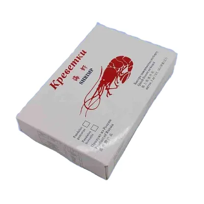 Wholesale Waterproof Frozen Seafood Boxes Custom Printed Seafood Packaging Boxes Seafood Shrimp Meat Chicken Mailer