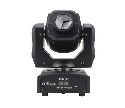 60W Moving Head Pattern Light With 3 Prism for Theme Park Dj Stage Holiday Lighting