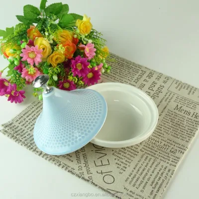 Multiple Designs Custom Butter Dish Ceramic Butter Dish with Cover