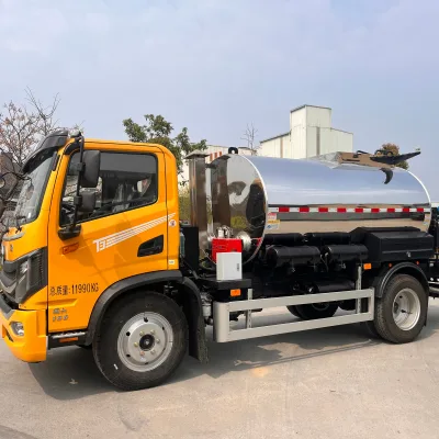 Road Paver Asphalt Distributor Truck Machine