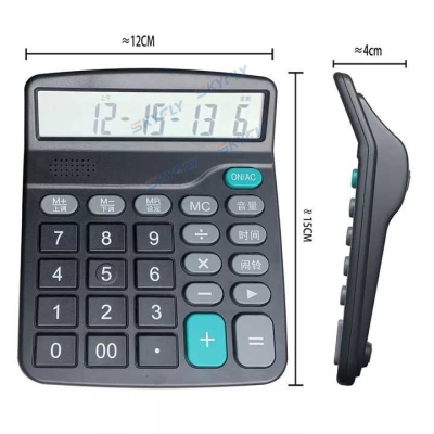 Wholesale Colorful Student Calculators with 12 - Digit Display Educational Use Calculator for Schools