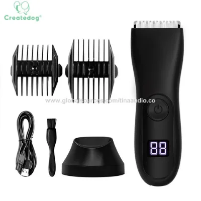 Professional LCD display quick charge rechargeable electric hair clipper