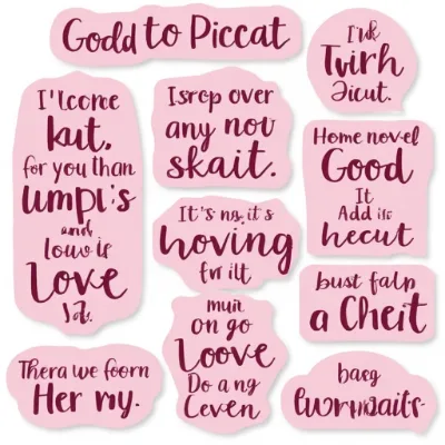 Pink Bible Verse Stickers - Inspirational Christian Quotes for Girls, Women, and Christmas Gifts