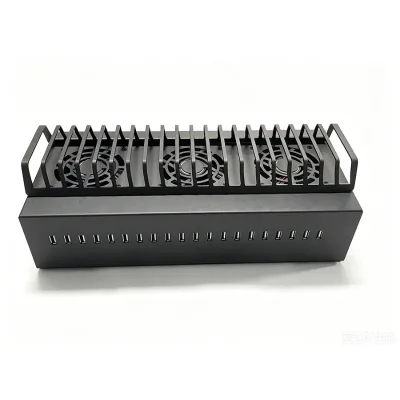 Wholesale 20-Port 200W USB Charging Station with Phone Holder Desktop Organizer Bracket