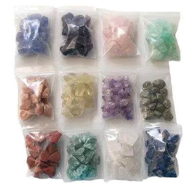 High Quality Rose Quartz Crystal Rough Stone Natural Healing Gemstone in Bag Raw Stone for Other Crystal Crafts