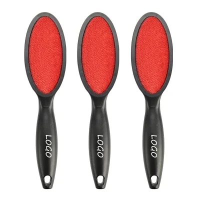 Double Side Pet Dog Cat Hair Grooming Fur Remover Fur Lint Removal Brush for Clothes Sofa Garment Cap