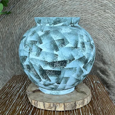 Rustic Ceramic Flower Vase Unique Ceramic Vases Wabi-Sabi Home Decor