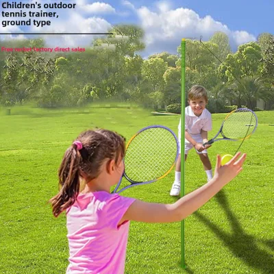 Hot Sale Beach Game Toys Tennis Training Equipment 2 Players Kids Garden Tennis Sport Toys Outdoor Fun Swing Ball Game Toys