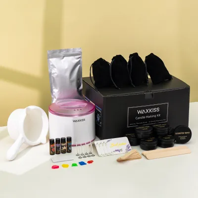 OEM ODM Beginners DIY Soy Wax Candle Making Kit Customize Flavor Candle Making Kit for Gift