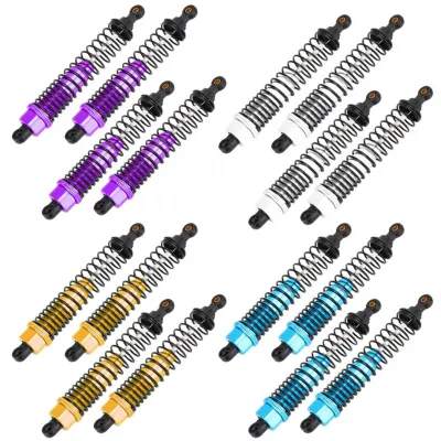 4pcs RCXAZ 108004 Metal Shock Absorber Damper 100mm for 1/10 for HSP Redcat RC Car Off-road Monster Truck
