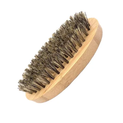 New hot selling products Boar Bristle Bamboo Boar Bristle Beard Brush best quality