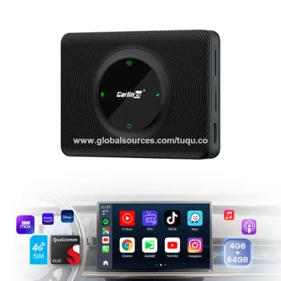 Carlinkit Portable Carplay Android 13 System 4G 64GB Wireless Android Auto Car Play Auto Electronics Carplay Ai Box Adapter