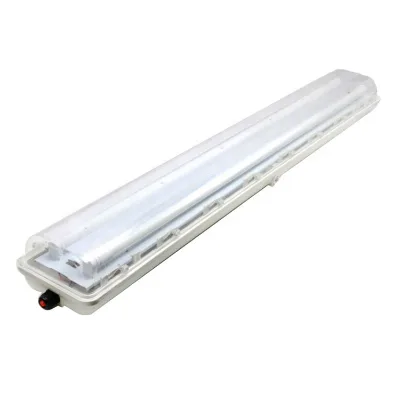 2022 New Aluminum Profile Ceiling  Linear Light Office Supermarket School Explosion Proof Led Embedded Tube Light
