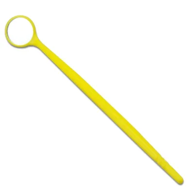 Dental Plastic Anti-fog Mouth Mirror Disposable Oral Mirror