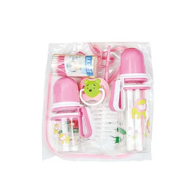 7pcs Baby Baby Bottle Gift Set, Baby Feeding Bottle Set, Baby Bottle Set