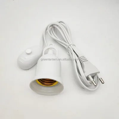 E27 Suspension Universal Screw Socket With Switch Lamp Plug Holder Adapter Converter 3/5/8m Wire for LED Corn Lamp Bulbs Tube