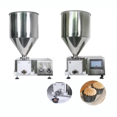 Stainless Steel Cake Fruit Jam Injecting Filling Machine New Cup Cake Cream Injector Cake Batter Spreading Coating Machine