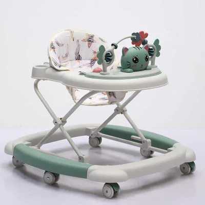 Anti-rollover baby walker, Anti-bowleg walker, Quiet wheel baby walker, Adjustable height walker, Anti-tip baby walker