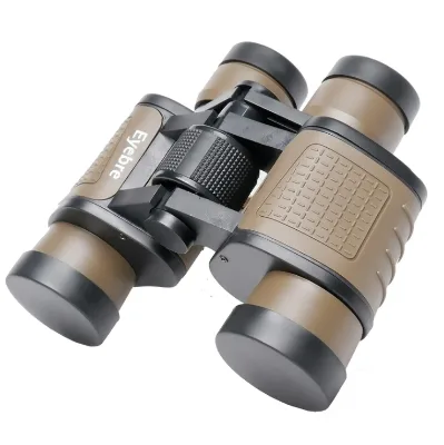 High Power 12x Binocular Telescopes with Bak4 Prism 50mm Objective Diameter for Outdoor Use Night Vision Low Light Conditions