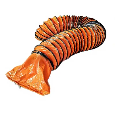 Geli Livestock Breeding Ventilation Hose Tunnel Ship Exhaust Duct PVC Telescopic Air Duct Industrial High-Temperature Resistant