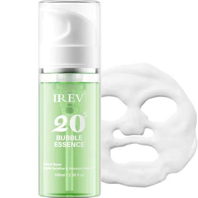 OEM ODM Centella Asiatica 20s Bubble Essence Micro-Bubble Foam Essence for Elasticity and Plumping, Hydration & Skin Prep Boost