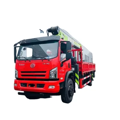 2024 New 6X4  3 Axle Truck Mounted Crane Straight Boom Arm 8 10 12 14ton with Carrier Cargo