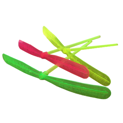 Kids Outdoor Toys Plastic Bambo Dragonfly Plush Fly Toys